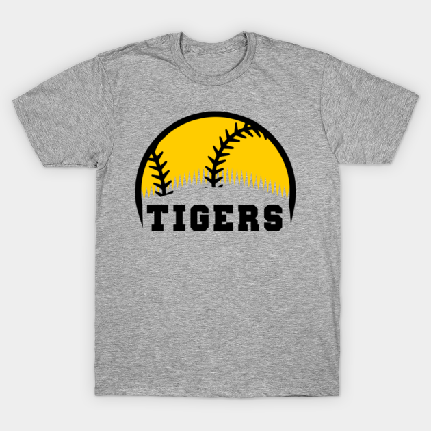 Tigers Softball Sport Mascot Tigers Softball TShirt TeePublic